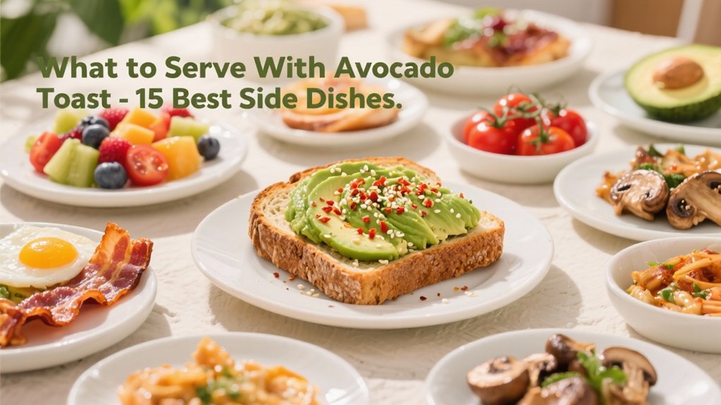 side dishes for avocado toast