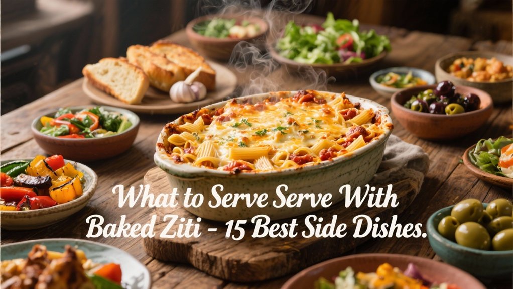 side dishes for baked ziti
