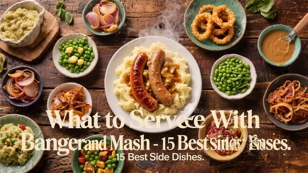 side dishes for bangers