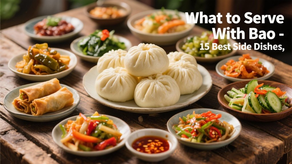 side dishes for bao