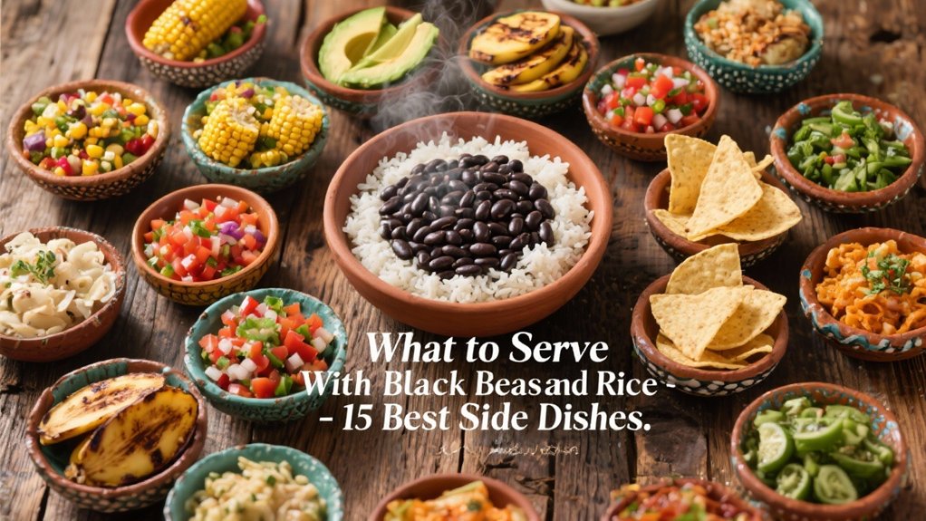 side dishes for black beans