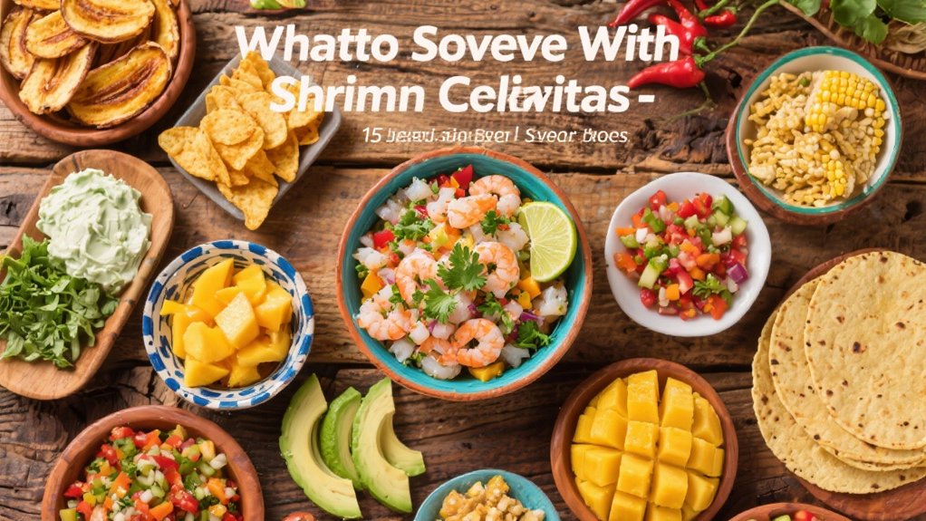 side dishes for ceviche