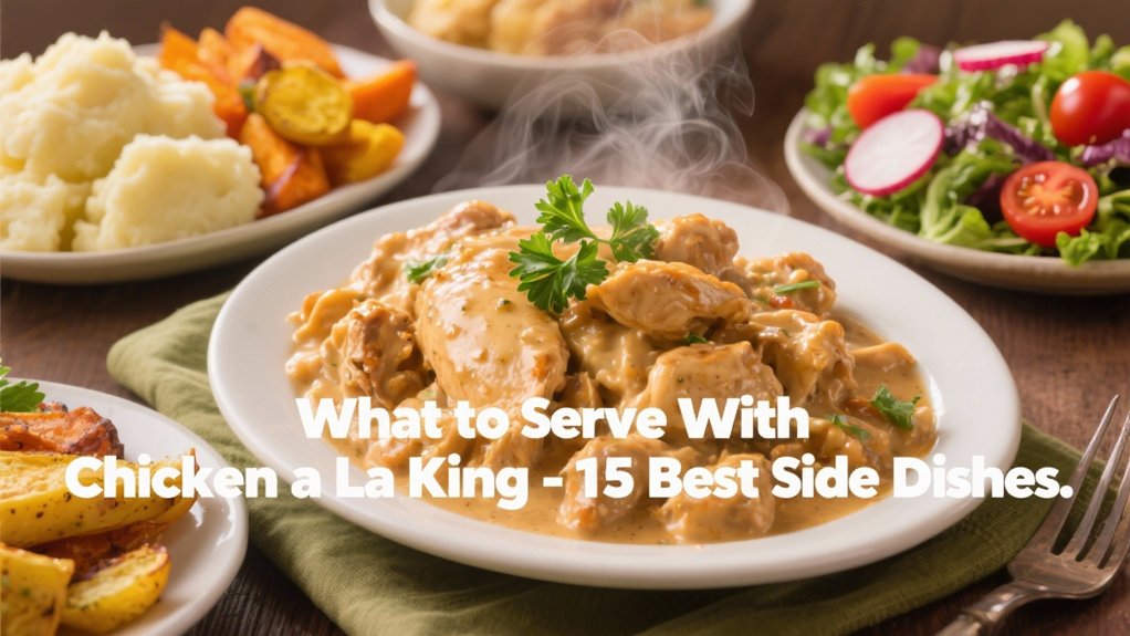 side dishes for chicken a la king