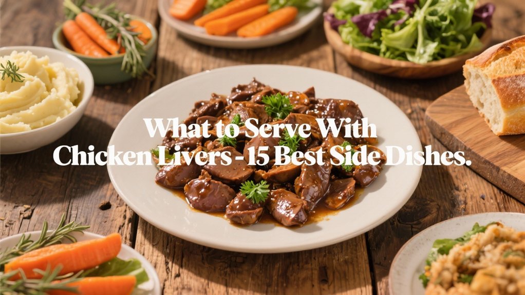 side dishes for chicken livers