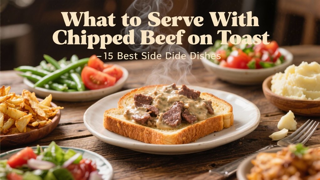 side dishes for chipped beef