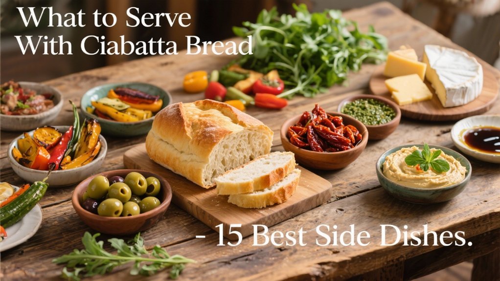 side dishes for ciabatta