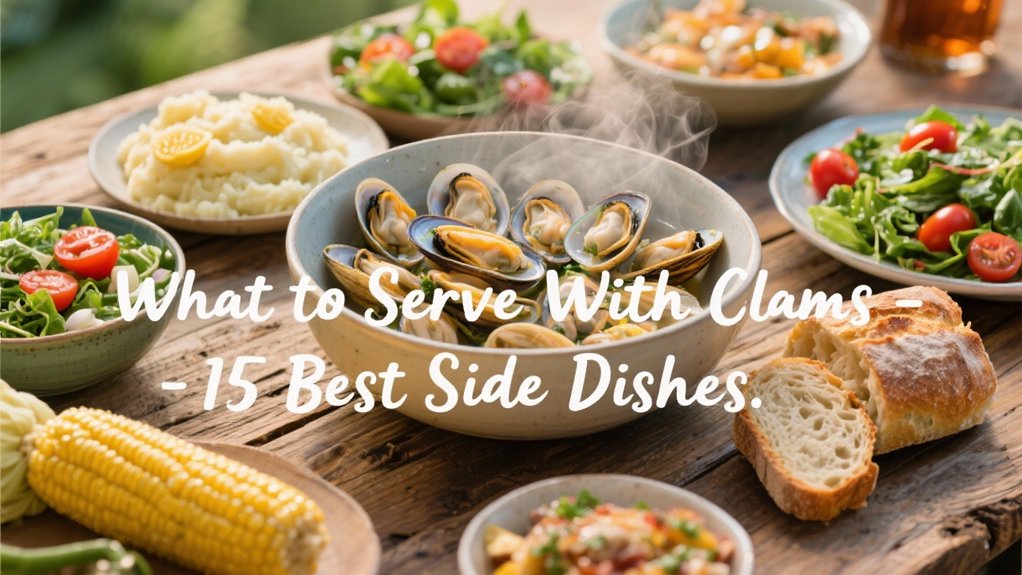side dishes for clams