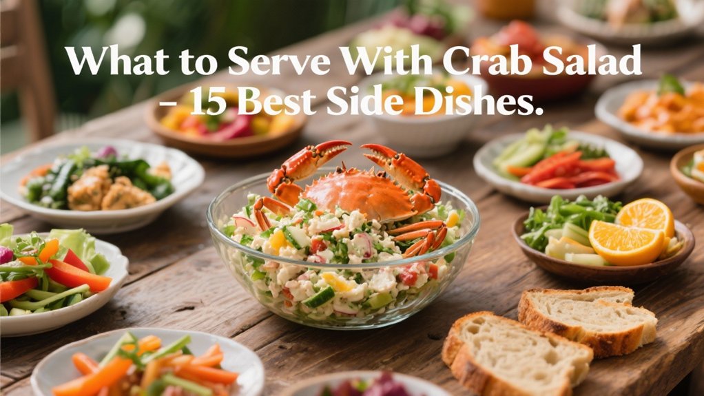 side dishes for crab salad