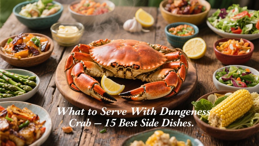 side dishes for crab