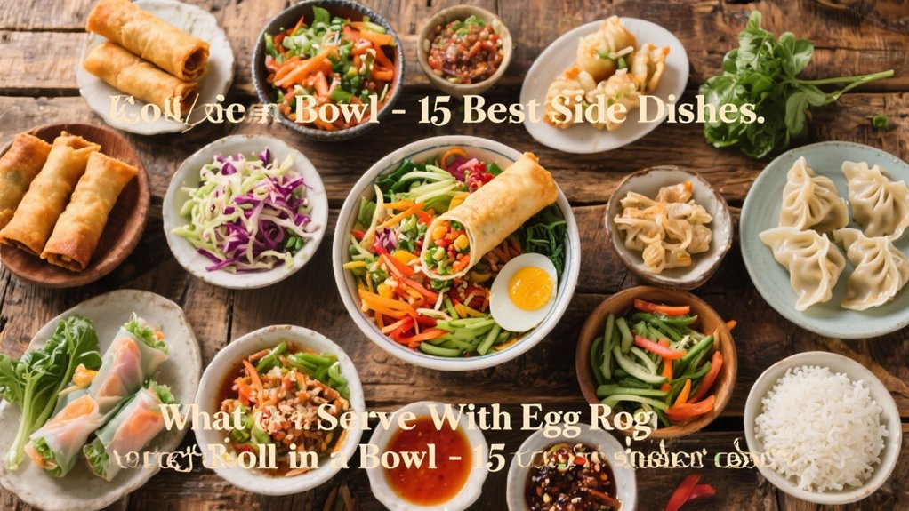 side dishes for egg rolls