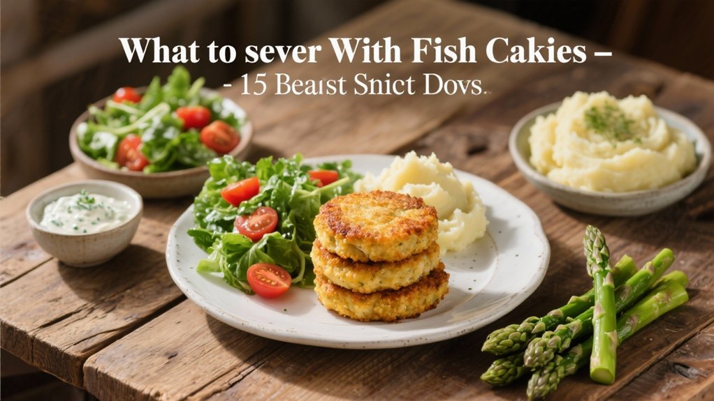 side dishes for fish cakes