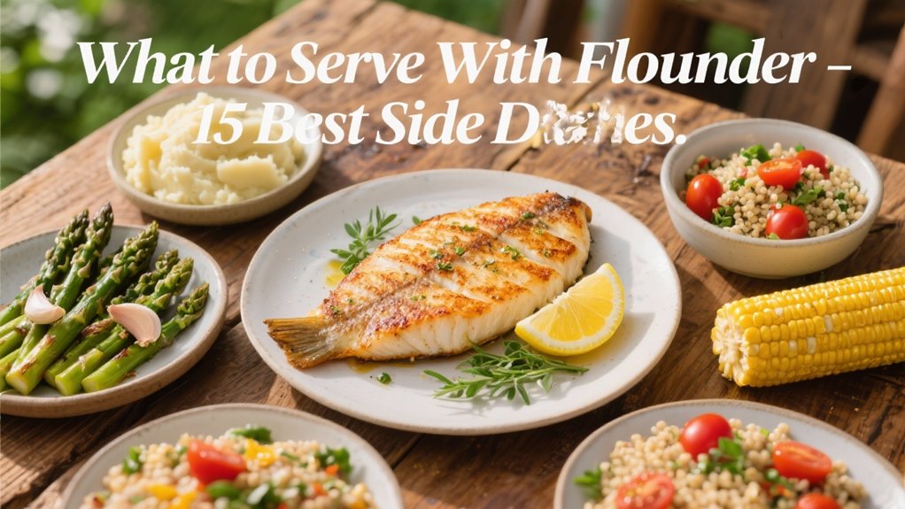 side dishes for flounder