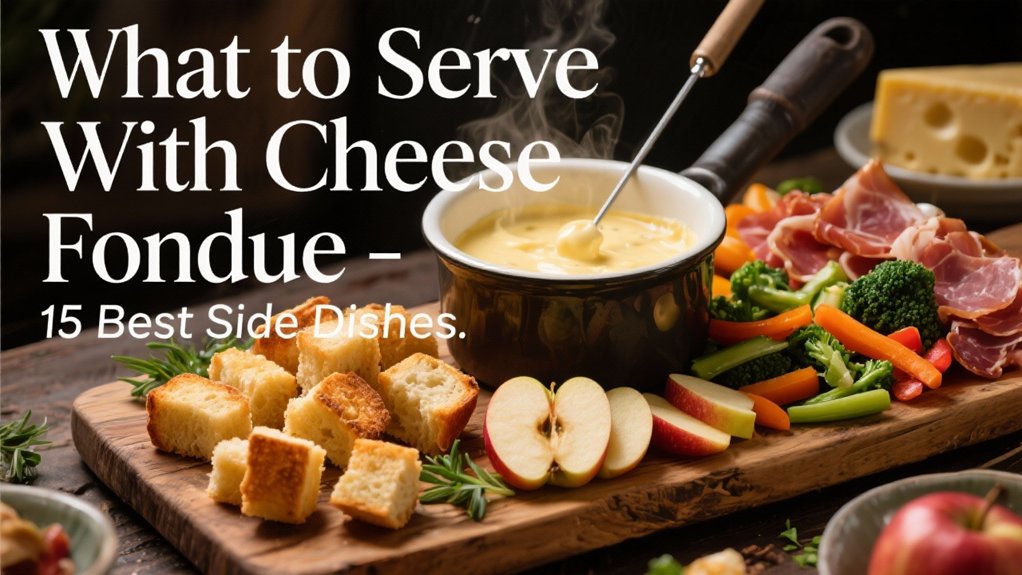 side dishes for fondue