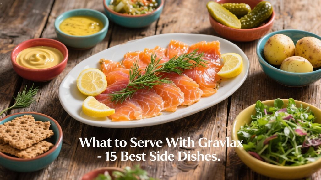 side dishes for gravlax