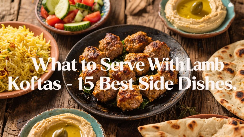 side dishes for lamb koftas