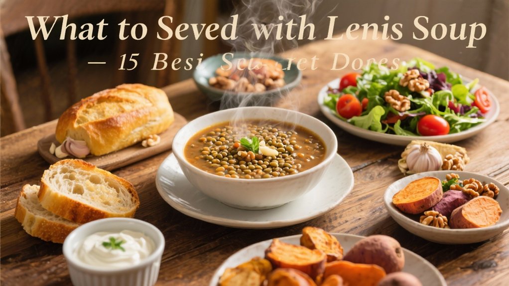 side dishes for lentil soup
