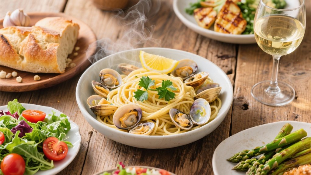 side dishes for linguine