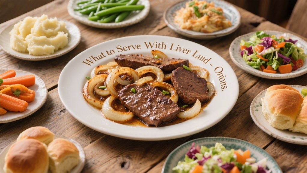 side dishes for liver
