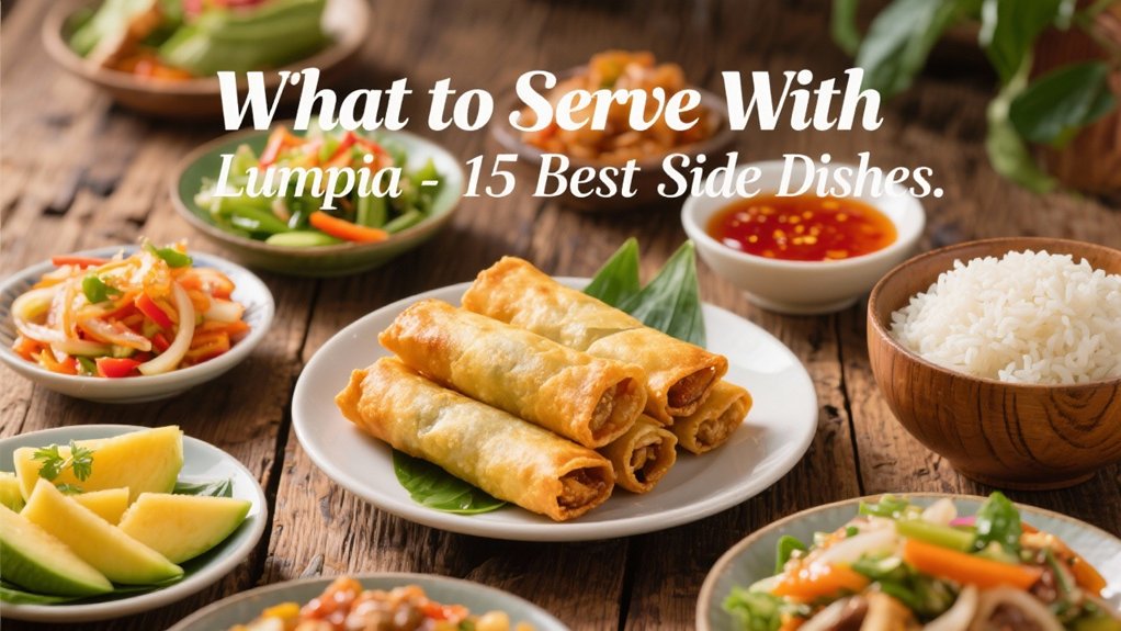 side dishes for lumpia