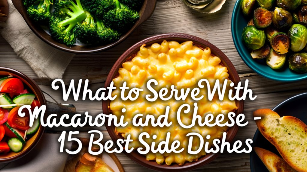 side dishes for macaroni cheese