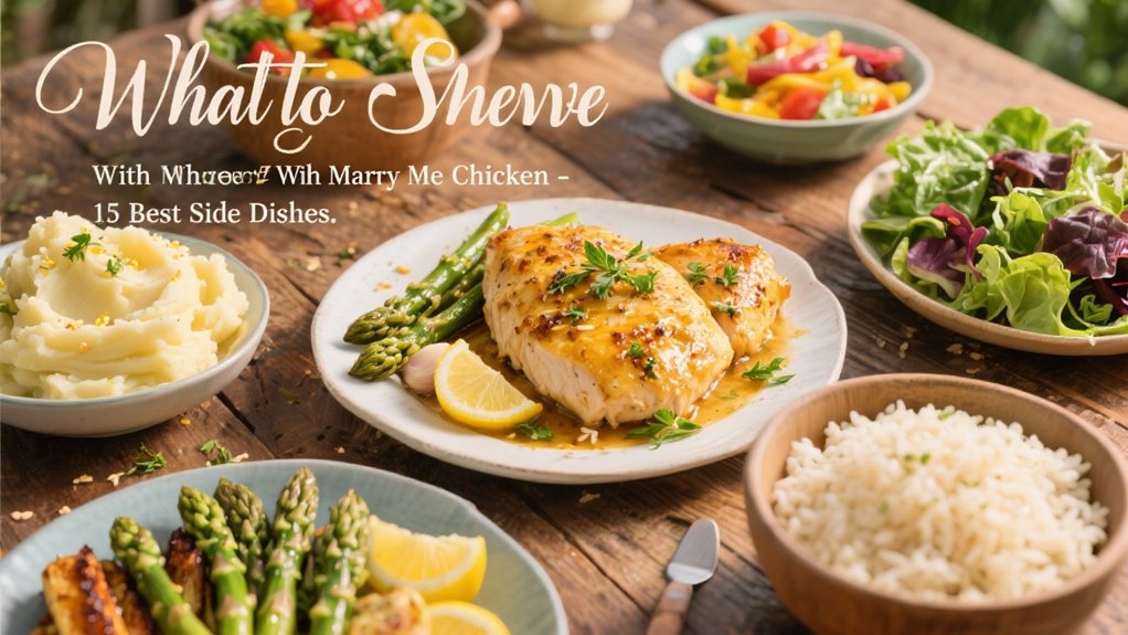 side dishes for marry me chicken