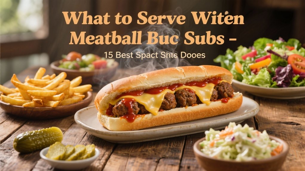 side dishes for meatball subs