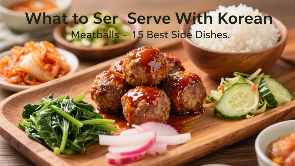 side dishes for meatballs