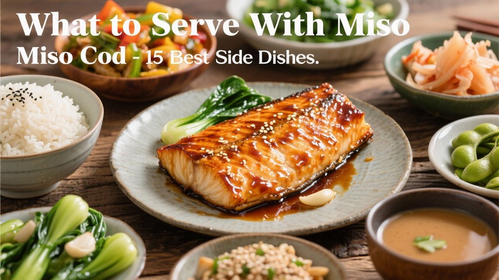 side dishes for miso cod
