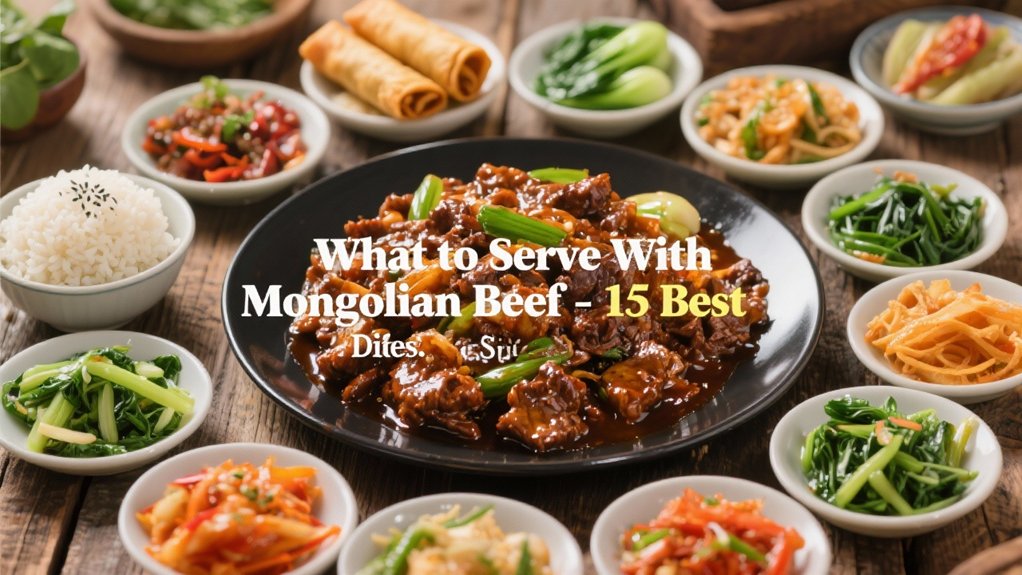 side dishes for mongolian beef
