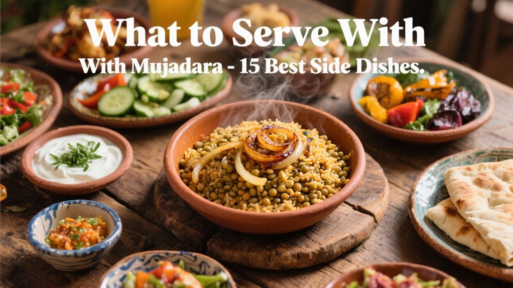 side dishes for mujadara