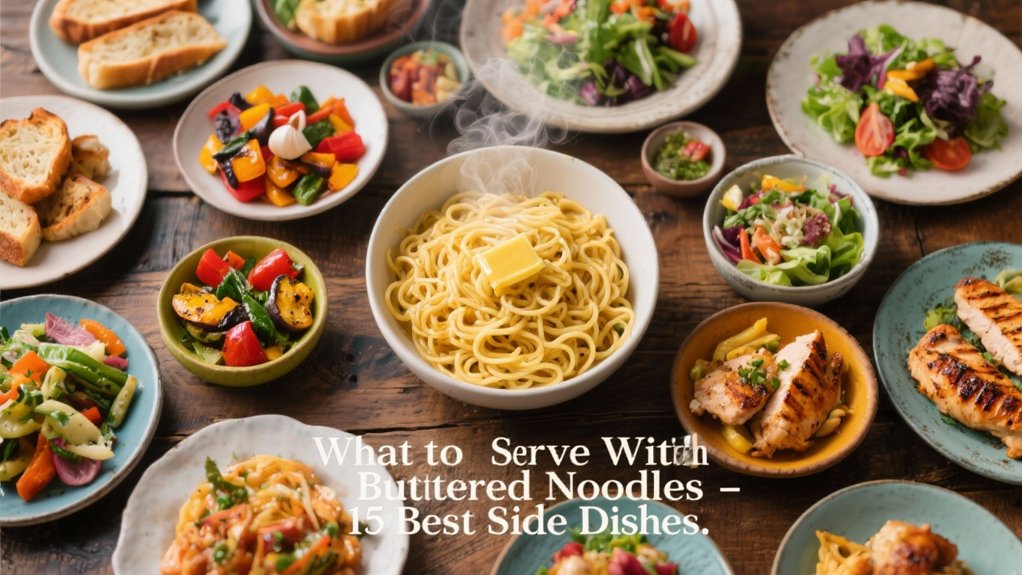 side dishes for noodles