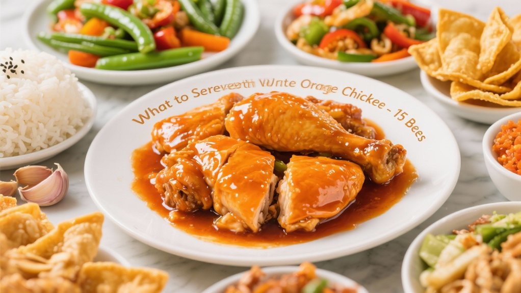 side dishes for orange chicken