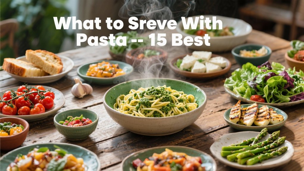 side dishes for pesto pasta