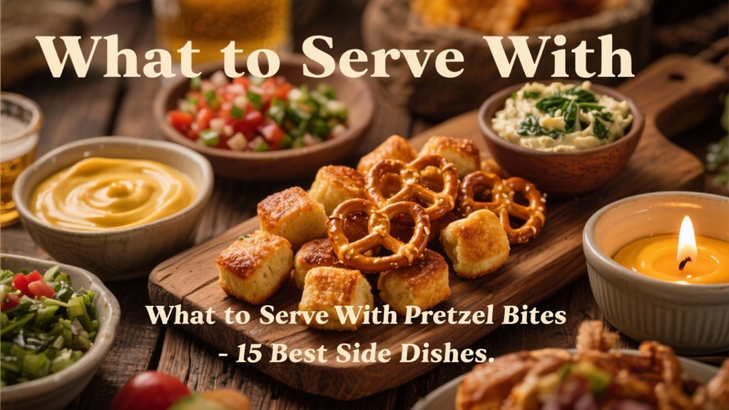 side dishes for pretzel bites