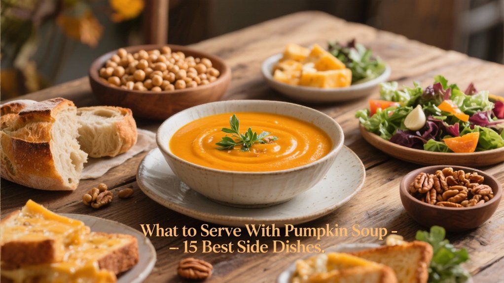 side dishes for pumpkin soup