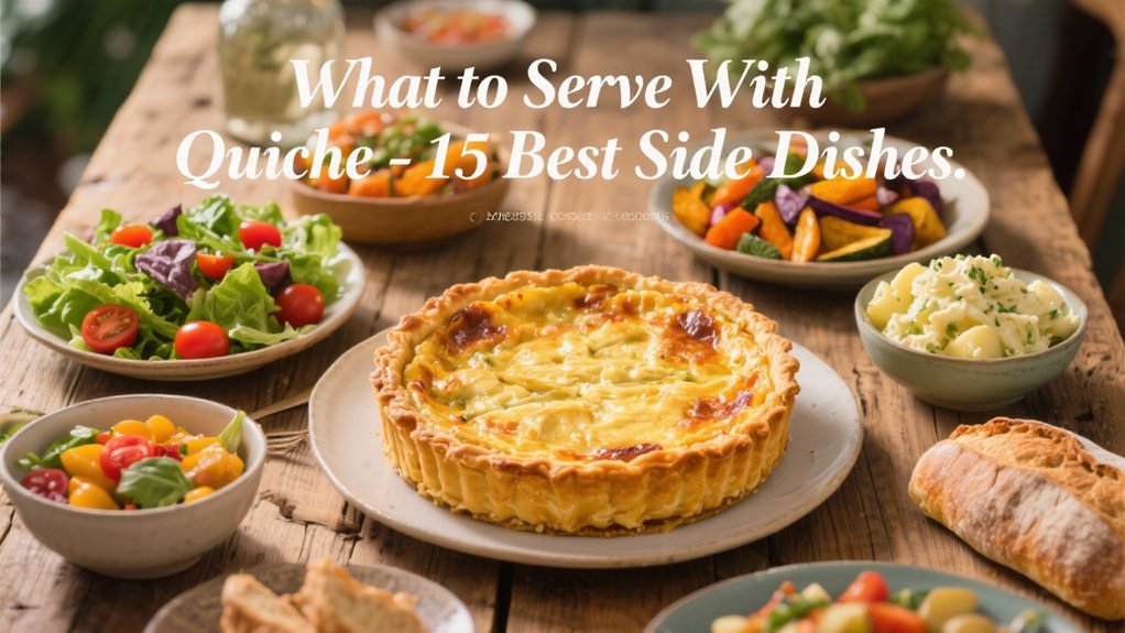 side dishes for quiche