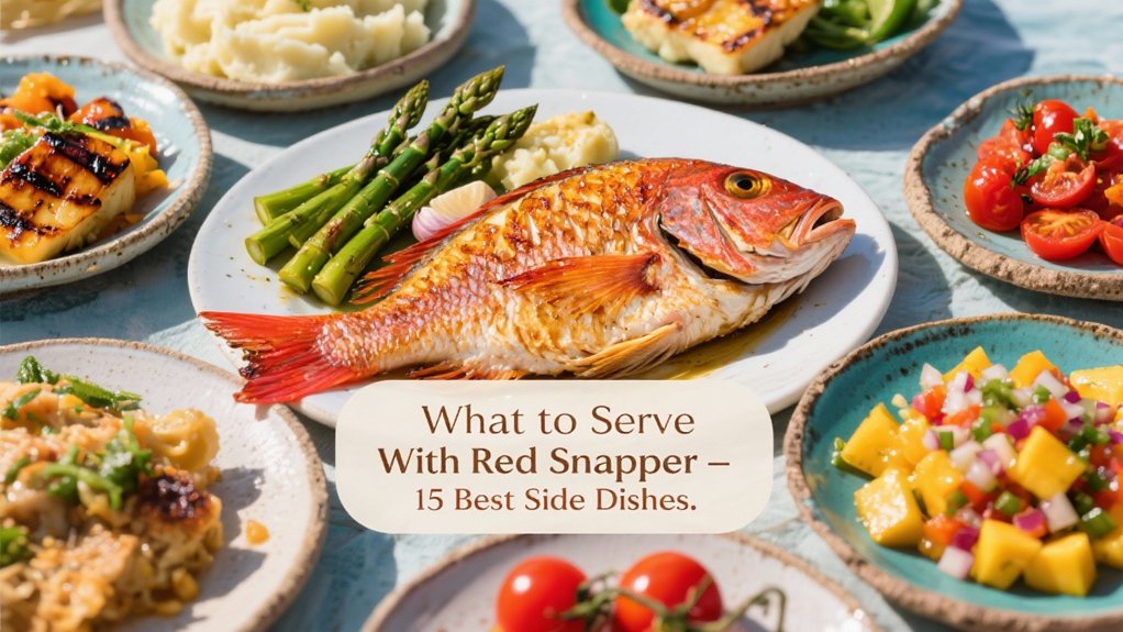 side dishes for red snapper