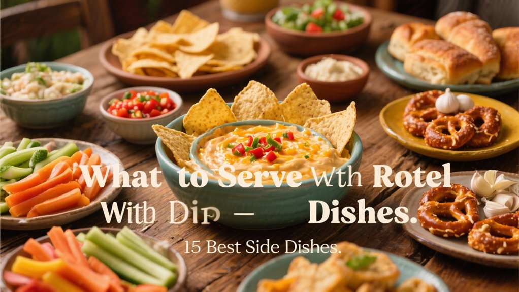 side dishes for rotel dip