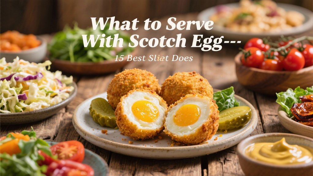 side dishes for scotch eggs
