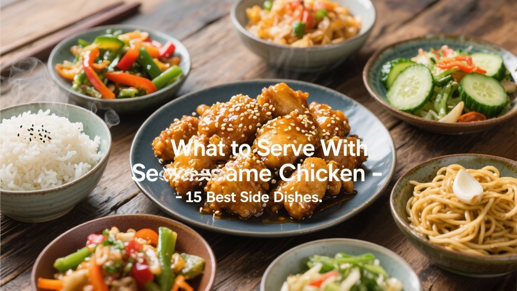 side dishes for sesame chicken