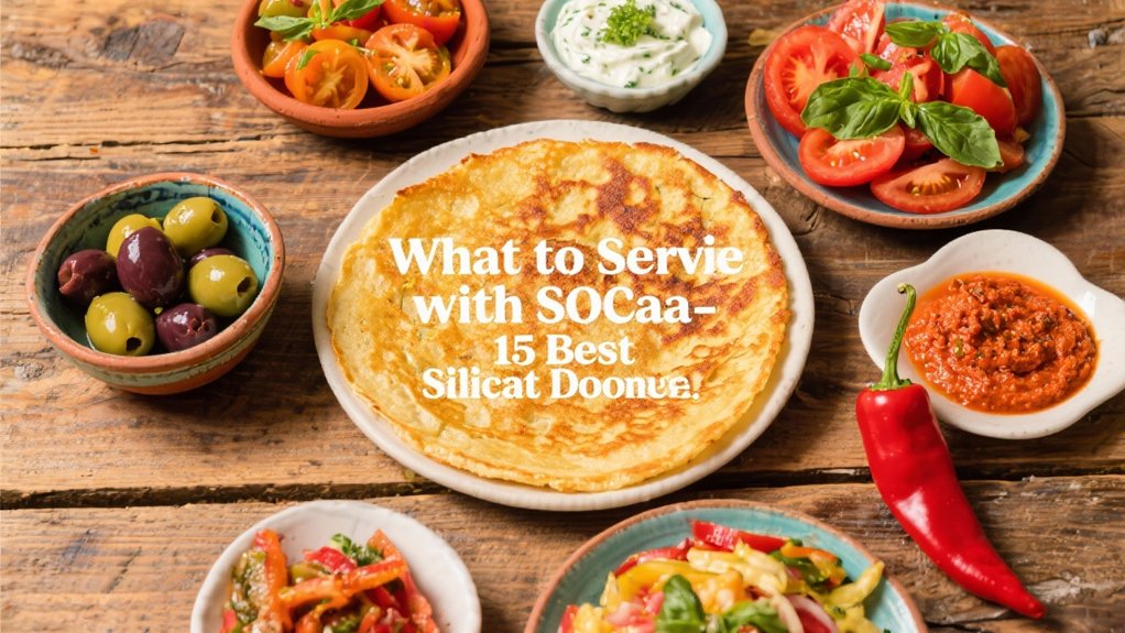 side dishes for socca