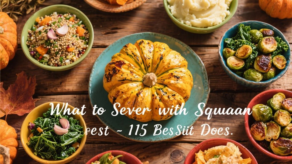 side dishes for squash