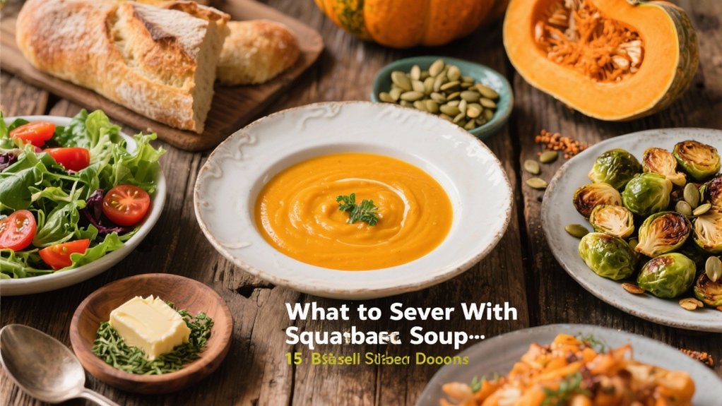 side dishes for squash soup