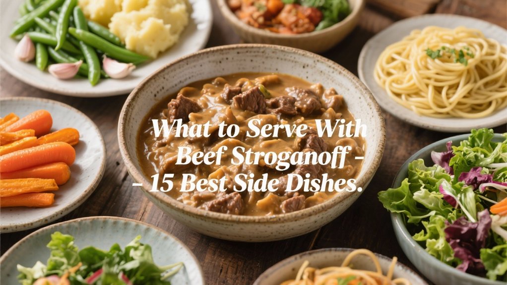side dishes for stroganoff