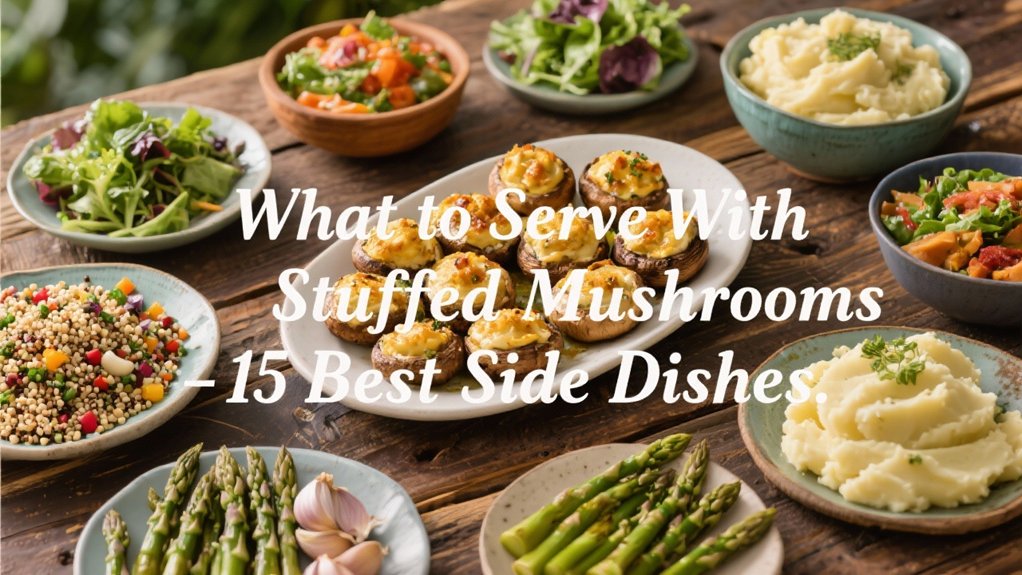 side dishes for stuffed mushrooms