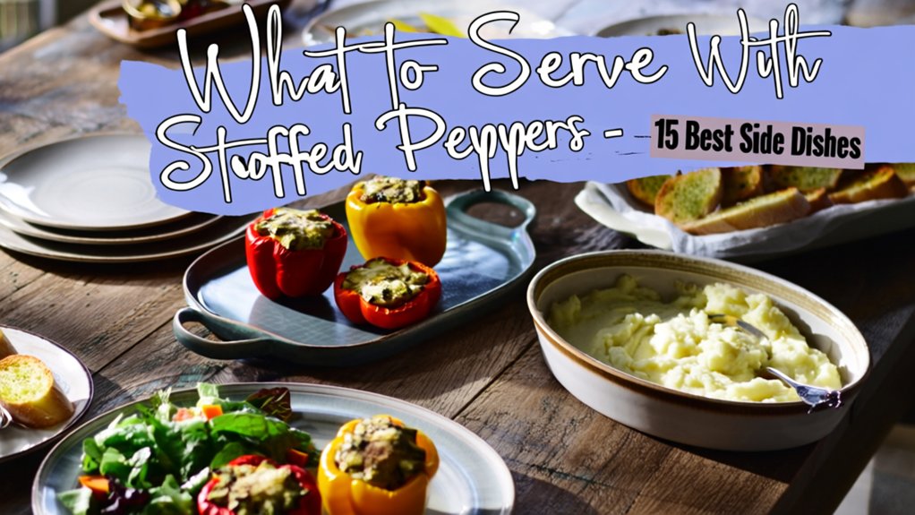 side dishes for stuffed peppers