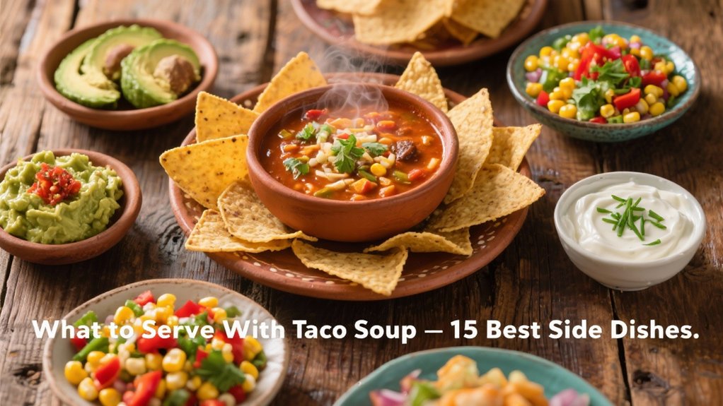 side dishes for taco soup