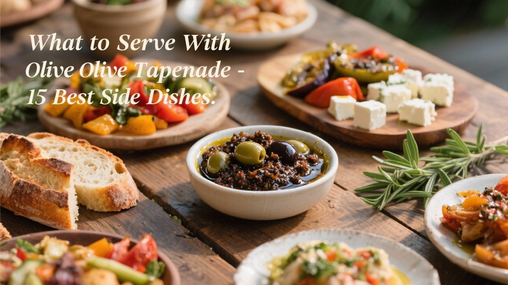 side dishes for tapenade