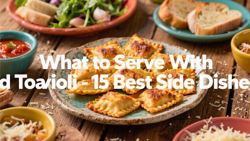 side dishes for toasted ravioli