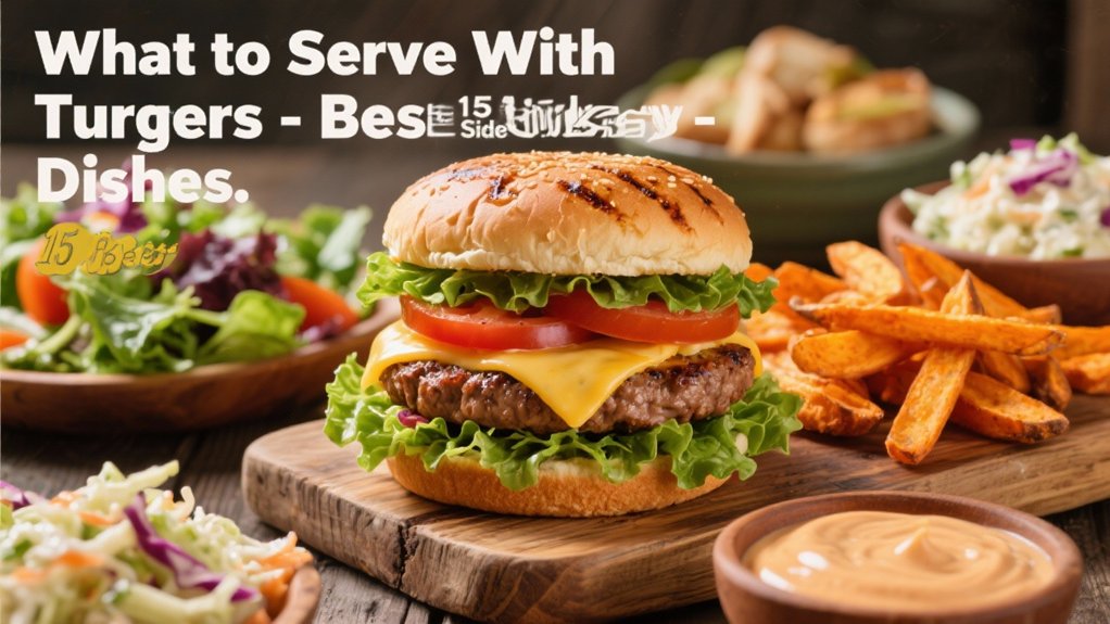 side dishes for turkey burgers